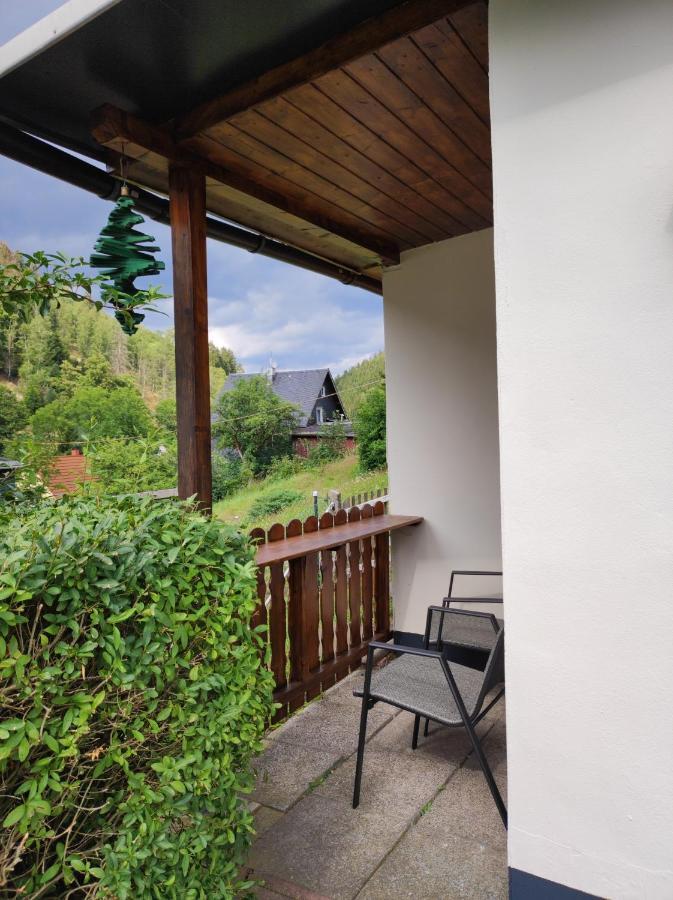 הוילה Katzhutte Ferienhaus Jung מראה חיצוני תמונה